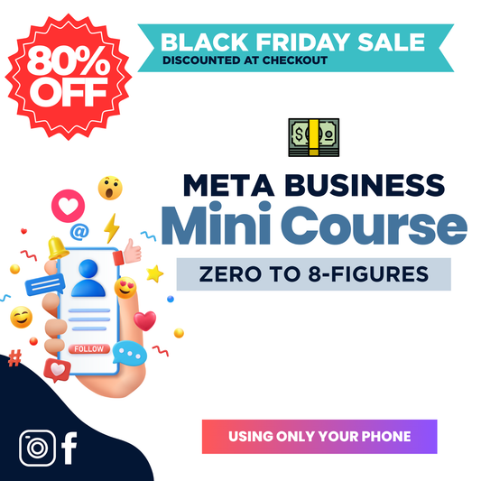 Meta Ads Mini Course (Discount Applied At Checkout 80% OFF)